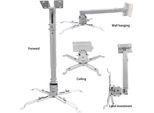 Supporto Per Proiettore Supporto Universale Regolabile Per Soffitto E Parete Per Proiettore Braccia Di Montaggio Estensibili Per Proiettore Per Casa E Ufficio
