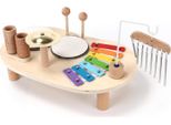 Rebecca Mobili Play Strumenti Musicali Per Bambini Yaya Da 3 Anni Legno Multicolore 8X39X23