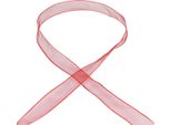 Nastro Di Chiffon Nastro Di Organza Rosso 15Mm 20M Decorazione Nastro Regalo
