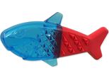 Giocattolo Cane Fantasy Squalo Raffreddamento Rosso-Blu 18X9X4Cm 1 Pezzo