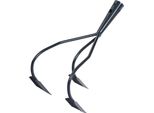 Coltivatore A 3 Denti 15 Cm Senza Manico 28 Mm Ugello Antracite