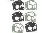 3 X Diaframma/Guarnizione Carburatore Briggs E Stratton 795083 495770