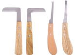 Coltello Per Zoccoli Con Lama Diritta Per Mancini E Destrorsi, Strumento Di Rifinitura Per Bovini E Cavalli