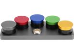 Kit Oliatore Per Orologi, Lega Con Cinque Fori, Coppa Dell'olio, Accessori Per La Riparazione Di Orologi