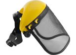 Cappello Rigido Con Visiera A Rete Integrale Per La Protezione Durante I Lavori Di Disboscamento, Decespugliamento E Silvicoltura
