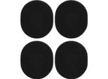 2 Paia Di Cuscinetti Auricolari Per Cuffie, Cuscinetti Di Ricambio Per Logitech H800, Nero