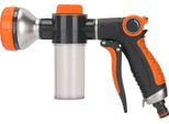 Irrigazione Giardino Spruzzatore Schiuma, Multifunzionale Ad Alta Pressione Spruzzatore D'acqua Con 8 Modalità Per Il Grilletto Anteriore Agricolo