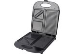 Macchina Per Grigliare Da 1400W, Piastra Per Waffle Con Rivestimento Antiaderente, 3 In 1, Piastra Multifunzione Per Panini, Uova, Panini