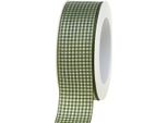 Nastro Da Regalo Nastro Decorativo A Quadretti Verde Crema 40Mm X 20M - Nastro Decorativo Creativo Per Regali E Artigianato