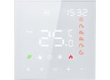 Termostato Intelligente 16A Lcd Programmabile Digitale - Touchscreen - Regolatore Di Temperatura Del Riscaldamento A Pavimento Intelligente A Parete Per Sistemi Di Riscaldamento Elettrico