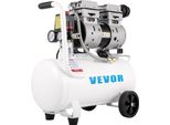 Compressore Silenzioso Da 25 L, Compressore Silenzioso Oil-Free Da 750 W, Compressore D'aria Oil-Free Da 60 Db, Compressore D'aria Compressa Da 220 V, Caldaia Silenziosa Ad Aria Compressa Da 165 L / Min Di Volume Di Scarico, Con Ventilatore Di Scarico Incorporato
