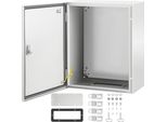 Quadro Industriale Nema, 50 X 40 X 25 Cm Quadro Di Distribuzione Nema 4X In Acciaio, IP66 Impermeabile E Antipolvere, Scatola Di Connessione Elettrica Per Uso Esterno/Interno, Con Piastra Di Montaggio