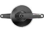 Guarnitura Sram Force 1 Axs E1 Dub Dm Spider Con Misuratore Di Potenza Argento 172,5 Mm / 50T Argento 172,5 Mm