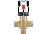 Valvola Miscelatrice Termostatica In Ottone, Tubo Per La Temperatura Dell'acqua, Comando Termostatico Per Lavabo