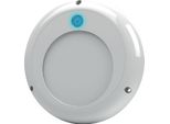 Uniteck Plafoniera Rotonda A Led Con Interruttore 130X12 Mm 16A 18W Argento 650 Lumen Argento 650 Lumen