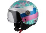 Nzi Zeta 2 Jet Casco Bianco, Blu S Bianco, Blu S
