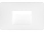 Beneito & Faure - Luce Da Incasso Segnapasso Led Mis Sq Wall 3W - Segnapasso Da Parete Squadrato IP65 Switch 2700K/3200K/4000K - Bianco
