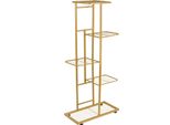 Scaffale Espositivo A 5 Livelli Per Vasi Da Fiori, Supporto Per Piante, Scala Per Piante, Fioriera, Robusto Scaffale Per Piante In Vaso