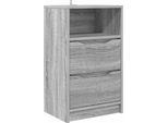 Syfax™ Comodino Grigio Sonoma 40 X 30 X 467 Cm Legno Multistrato