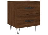 Syfax™ Comodino Rovere Marrone 40X35X47,5 Cm In Legno Multistrato