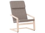 Syfax™ Sedia Relax Tortora In Tessuto