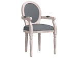 Syfax™ Sedia Da Pranzo Grigio Scuro 54X56X96,5 Cm Tessuto