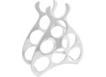 Syfax™ Portabottiglie Argento 32 X 14 X 37.5 Cm Alluminio