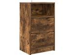 Syfax™ Comodino Rovere Fumé 40 X 30 X 467 Cm Legno Multistrato