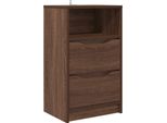 Syfax™ Comodino Rovere Marrone 40 X 30 X 467 Cm Legno Multistrato