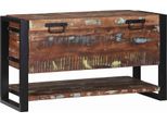 Syfax™ Scatola Di Stoccaggio Multicolore Legno Massello Di Recupero