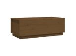 Syfax™ Tavolino Da Salotto Ambra 100X50X35 Cm Legno Massello Di Pino