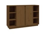Syfax™ Credenza Ambra 120X35X80 Cm In Legno Massello Di Pino