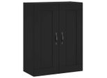 Syfax™ Mobile A Parete Nero 69,5X34,90 Cm In Legno Multistrato
