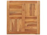 Syfax™ Piano Del Tavolo In Legno Massello Di Teak 70X70X2,5 Cm