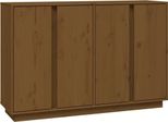Syfax™ Credenza Ambra 120X35X80 Cm In Legno Massello Di Pino