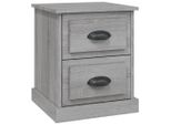 Syfax™ Comodino Grigio Sonoma 39X39X47,5 Cm In Legno Multistrato