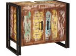 Syfax™ Armadio Sottolavello Multicolore Legno Recuperato Massello