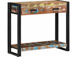 Syfax™ Tavolo Consolle Multicolore Legno Recuperato Massello