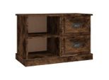 Syfax™ Mobile Porta Tv Rovere Fumo 73X35,5X47,5 Cm Legno Multistrato