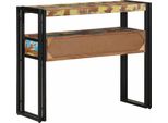 Syfax™ Tavolo Consolle 90 X 33 X 75 Cm Legno Recuperato Massello