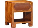 Syfax™ Credenza Multicolore 40 X 35 X 45 Cm Legno Massello Di Acacia