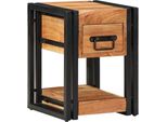 Syfax™ Armadio Da Notte Con Cassetto Marrone 30 X 30 X 40 Cm