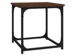 Syfax™ Tavolino Da Salotto Rovere Marrone 40X40X40Cm Legno Multistrato