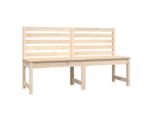 Syfax™ Panca Da Giardino 157,5 Cm In Legno Massello Di Pino