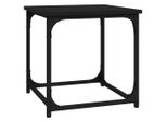 Syfax™ Tavolino Nero 40X40X40 Cm In Legno Multistrato
