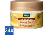 Kneipp - Scrub Corpo - Zucchero E Olio - Beauty Secret - 200 Ml - Confezione Risparmio - 24 Pezzi