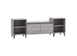 Syfax™ Mobile Tv Grigio Sonoma 160X35X55 Cm In Legno Multistrato