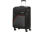 American Tourister Carrello Sky Surfer Spinner Exp. Tsa Black / Red Nero