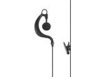 Auricolare Midland MA21-KE Microfono Radio Con , Presa Jack 2 Pin Kenwood, Progettato Per Ascolto Discreto, Comfort Prolungato, Ideale Per Cuffie Con Filo E Microfono, Nero