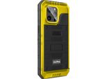 Avizar, Custodia Impermeabile Iphone 16 Pro IP68 Bordo Rinforzato Antiurto, Nero / Giallo